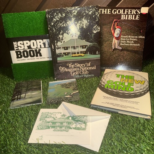 Vtg golf memorabilia lot - vtg,